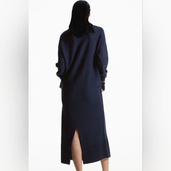 COS Wool Longline Knitted Dress - Picture 4 of 5